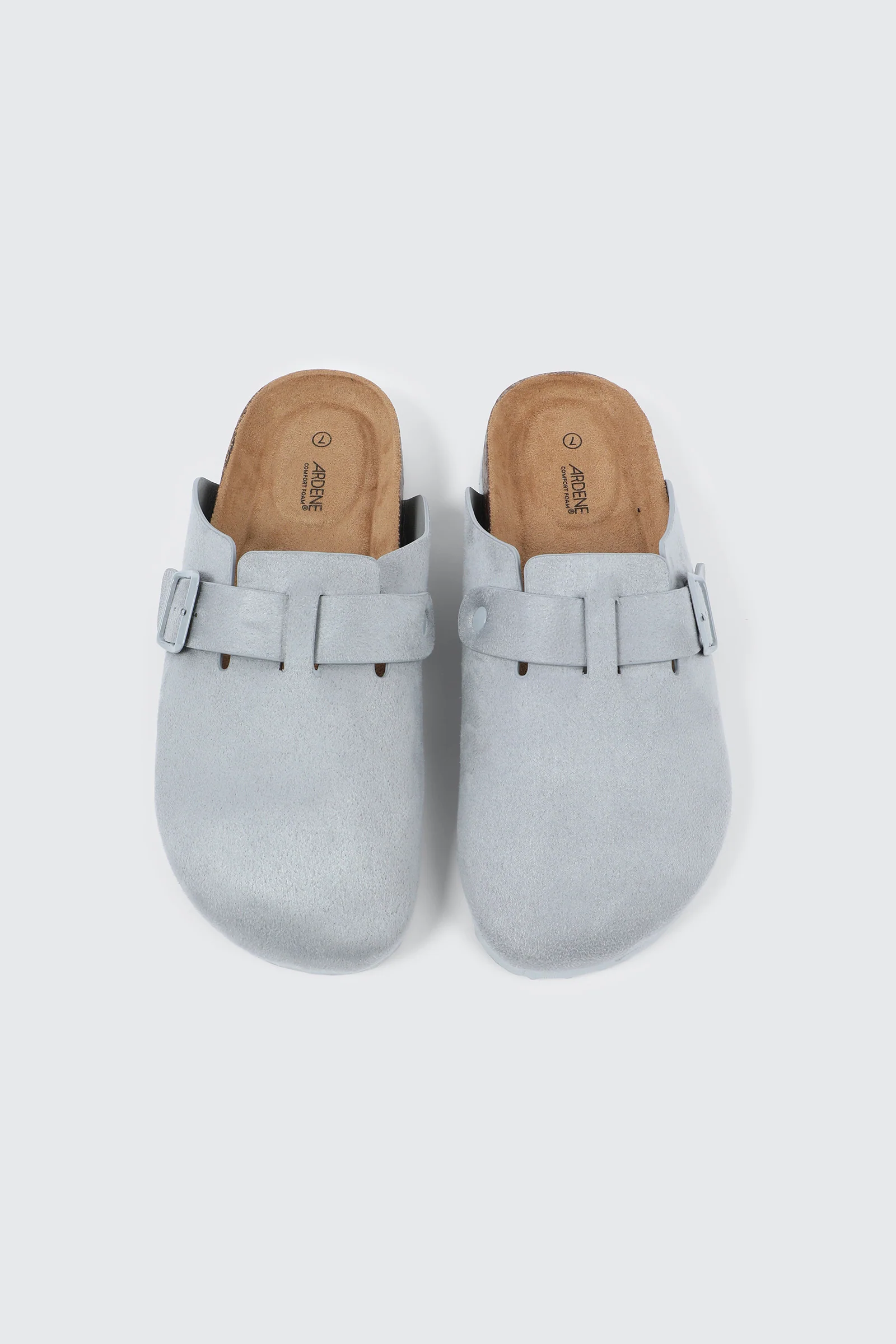 Faux Suede Clogs - Image 4
